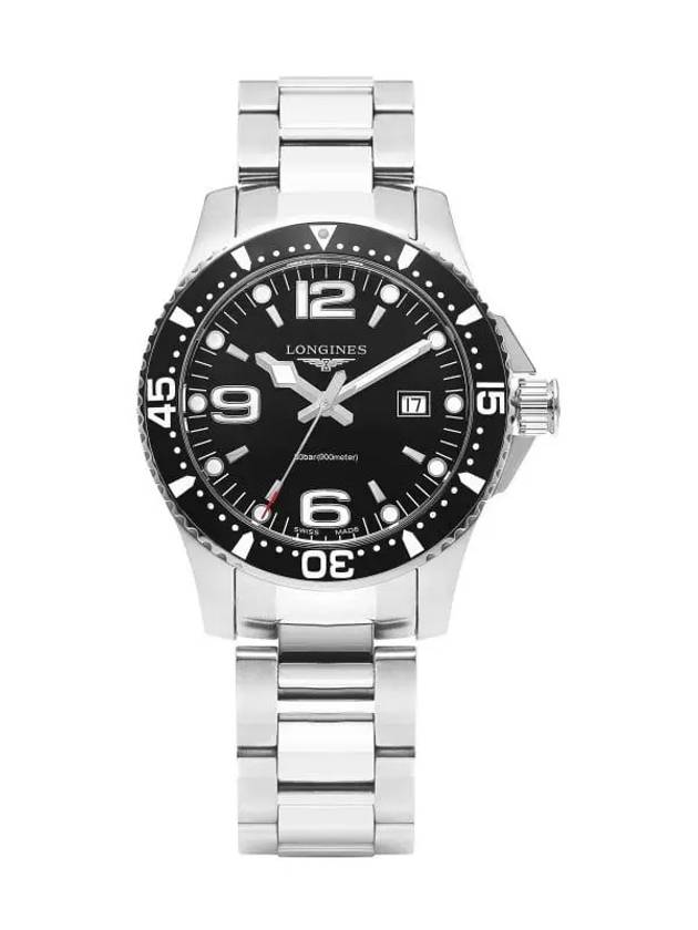 Hydroconquest Metal Watch Black - LONGINES - BALAAN 3