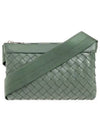 Classic Duo Shoulder Bag Green - BOTTEGA VENETA - BALAAN 2