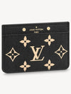 Monogram Empreinte Leather Card Wallet Black - LOUIS VUITTON - BALAAN 2