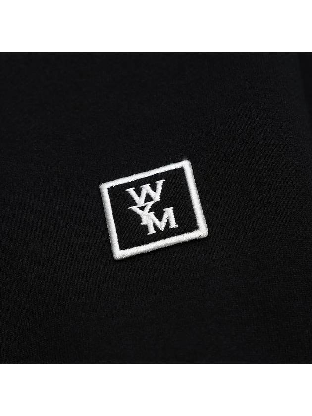 Women's Back Logo Crew Neck Sweatshirt Sweatshirt Black M233TS27715B - WOOYOUNGMI - BALAAN 3