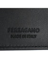 Metal Logo Half Wallet Black - SALVATORE FERRAGAMO - BALAAN 8