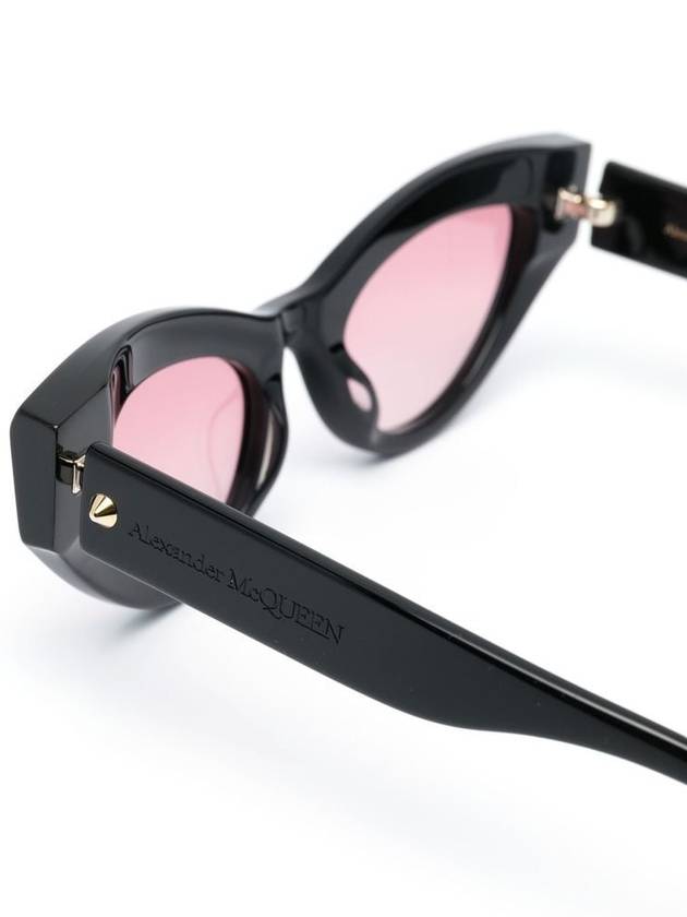 Sunglasses 736854 J0749 1046 NERO E ROSA - ALEXANDER MCQUEEN - BALAAN 5