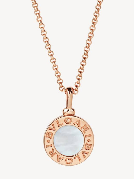 Necklace Rose Gold Mother of Pearl 350553 - BVLGARI - BALAAN 2