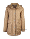 Diamond Quilted Nylon Jacket Archive Beige - BURBERRY - BALAAN 2