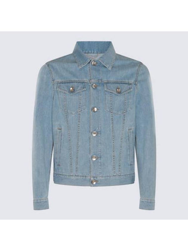 Classic Collar Denim Jacket Blue - BRUNELLO CUCINELLI - BALAAN 1