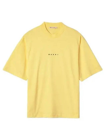 Logo short sleeve t shirt lemon - MARNI - BALAAN 1