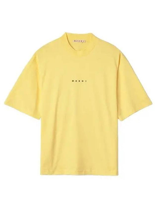 Logo short sleeve t shirt lemon - MARNI - BALAAN 1