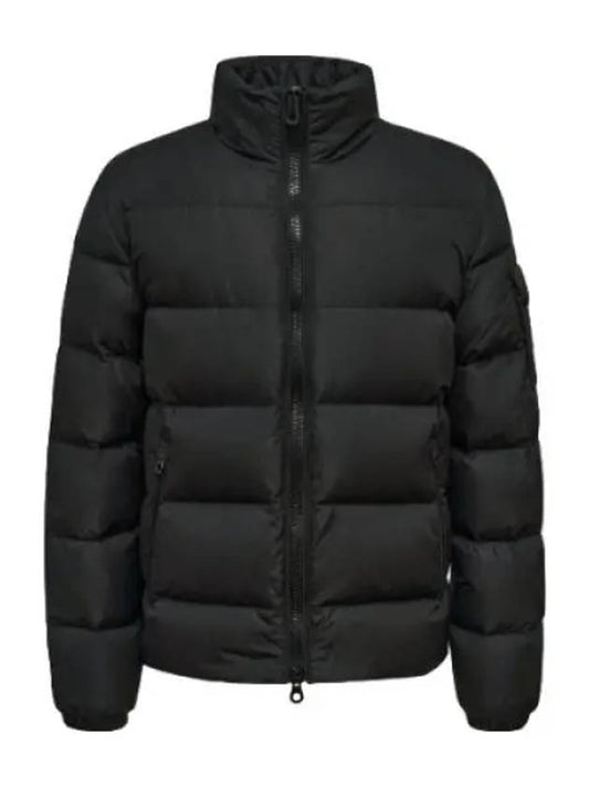 Nicoli black men s outerwear padding - DUVETICA - BALAAN 1