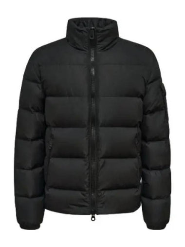 Nicoli black men s outerwear padding - DUVETICA - BALAAN 1