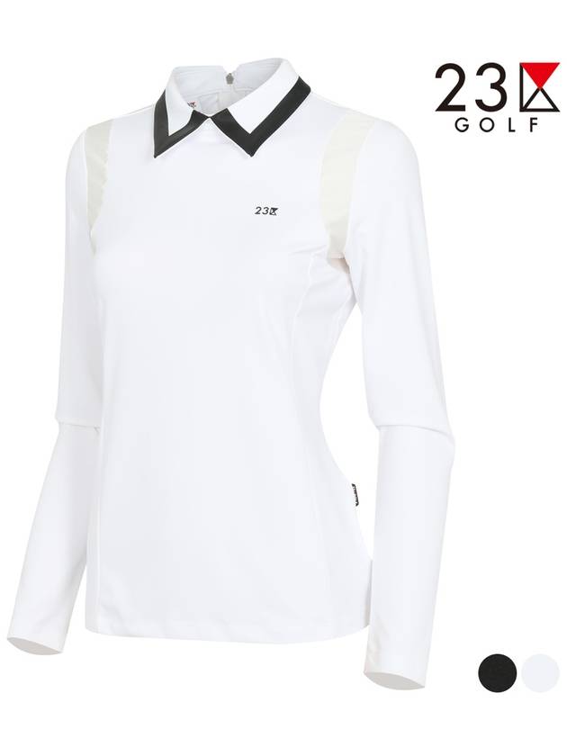 Golf color matching collar t-shirt EL3LTS003 - 23KU - BALAAN 1