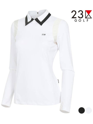 Golf color matching collar t-shirt EL3LTS003 - 23KU - BALAAN 1