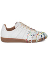 Men's Replica German Army Paint Low Top Sneakers White - MAISON MARGIELA - BALAAN 2