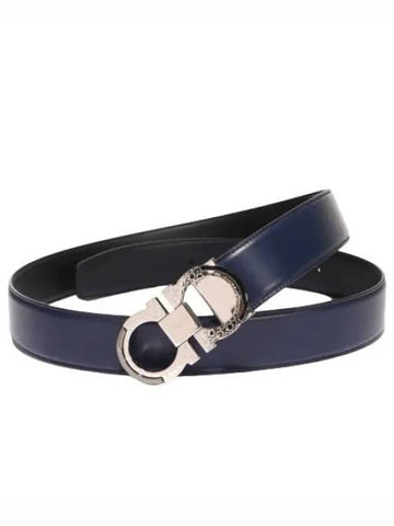 Ferragamo Gancini Reversible Belt Men s Waistband - SALVATORE FERRAGAMO - BALAAN 1