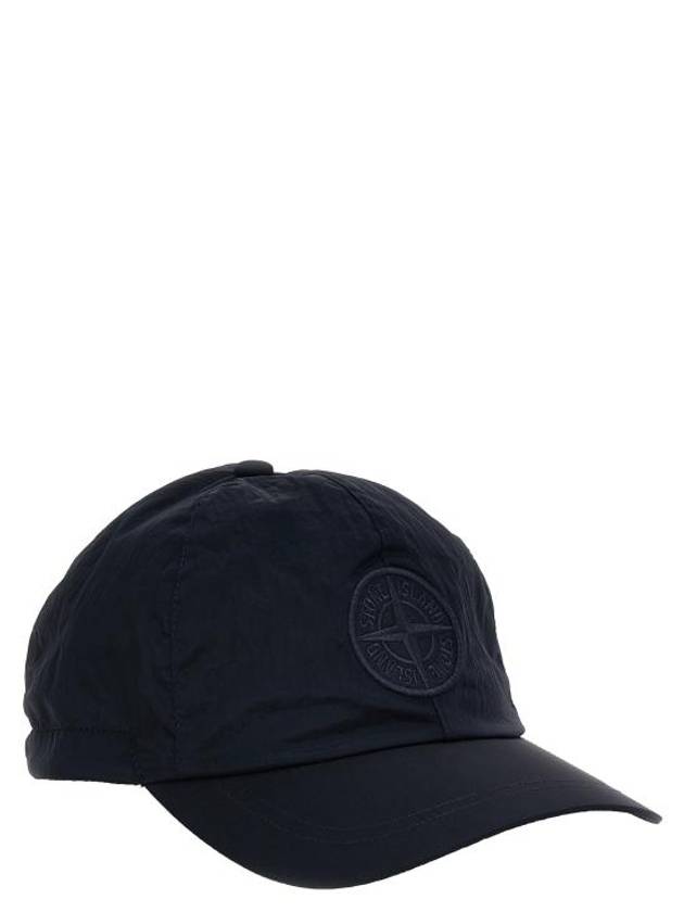 Nylon Logo Ball Cap Navy - STONE ISLAND - BALAAN 3