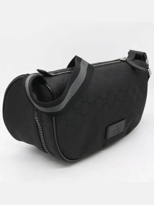 GG Fabric Waist Bag Black - GUCCI - BALAAN 3