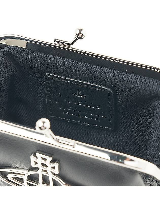 Nappa Thin Line Prime Perth Coin Wallet Black - VIVIENNE WESTWOOD - BALAAN 10