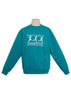 Logo Crew Neck Sweatshirt Green - SPORTY & RICH - BALAAN 2