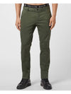 Hexagon Patch Slim Fit Chino Straight Pants Military - PHILIPP PLEIN - BALAAN 2