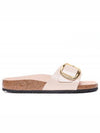 Madrid Big Buckle Slippers Beige - BIRKENSTOCK - BALAAN 1