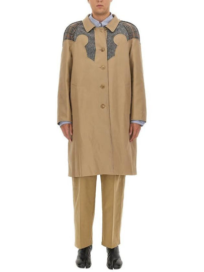 23 fw nylon cotton coat WITH wool MADRAS LINING S67AH0040S48086154 B0650503030 - MAISON MARGIELA - BALAAN 2