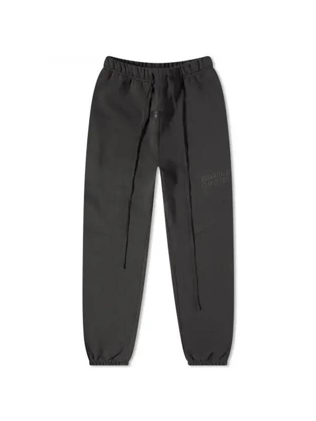 Logo Track Pants Off Black - FEAR OF GOD ESSENTIALS - BALAAN 1