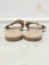 Used luxury goods Lewis It 38 5 Beige CD Logo Montaine 30 Slipper Mule - DIOR - BALAAN 6