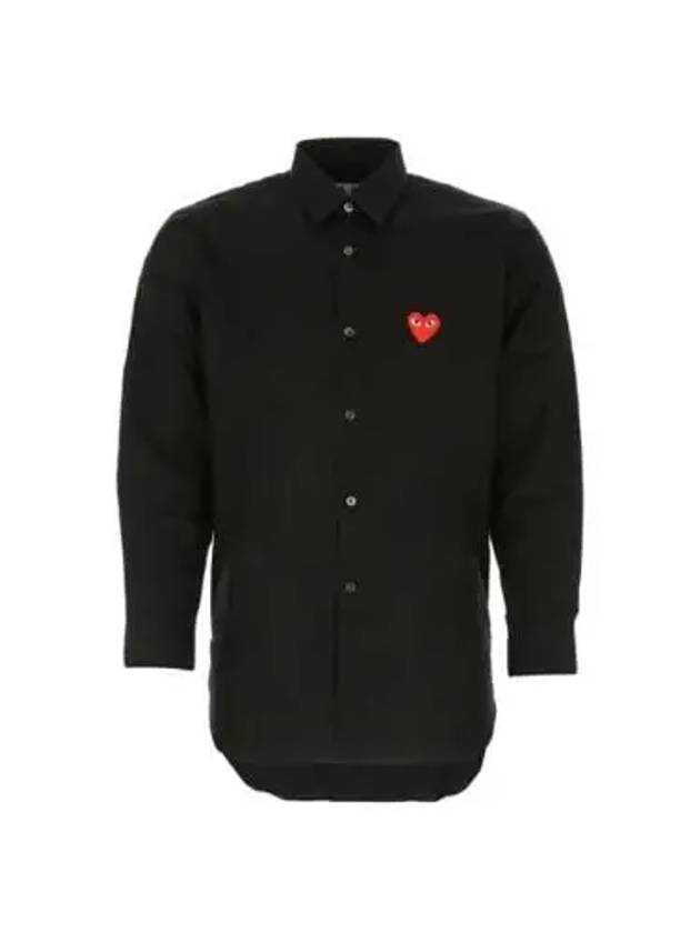 Men s Red Heart Waffen Shirt P1B002 - COMME DES GARCONS - BALAAN 1