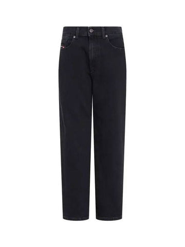 Logo embroidered boyfriend jeans 2016 D AIR black - DIESEL - BALAAN 1