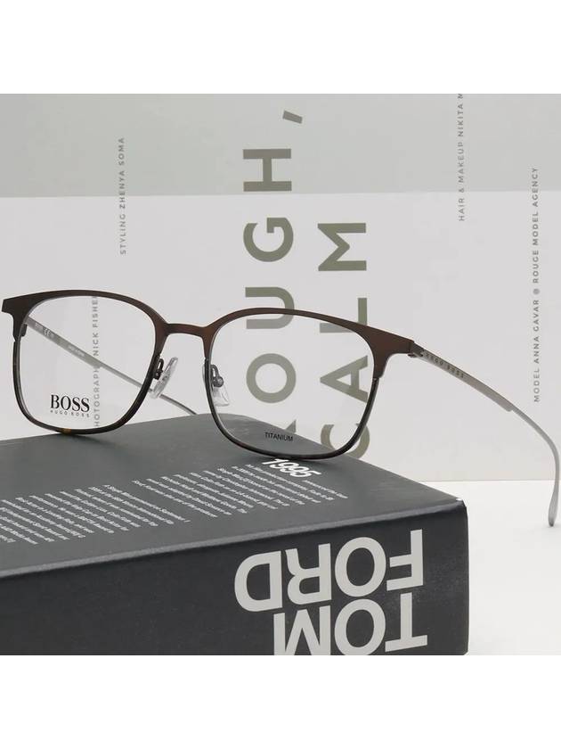 Hugo Boss Glasses Frame BOSS1014 HGC Titanium Ultra Light - HUGO BOSS - BALAAN 2