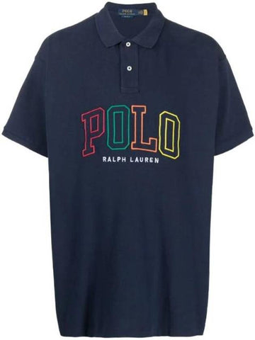 logo embroidery polo shirt 710899184 - POLO RALPH LAUREN - BALAAN 1