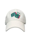 MB Corduroy Ball Cap Golf Ball Cap WHITE - MONBIRDIE GOLF - BALAAN 3