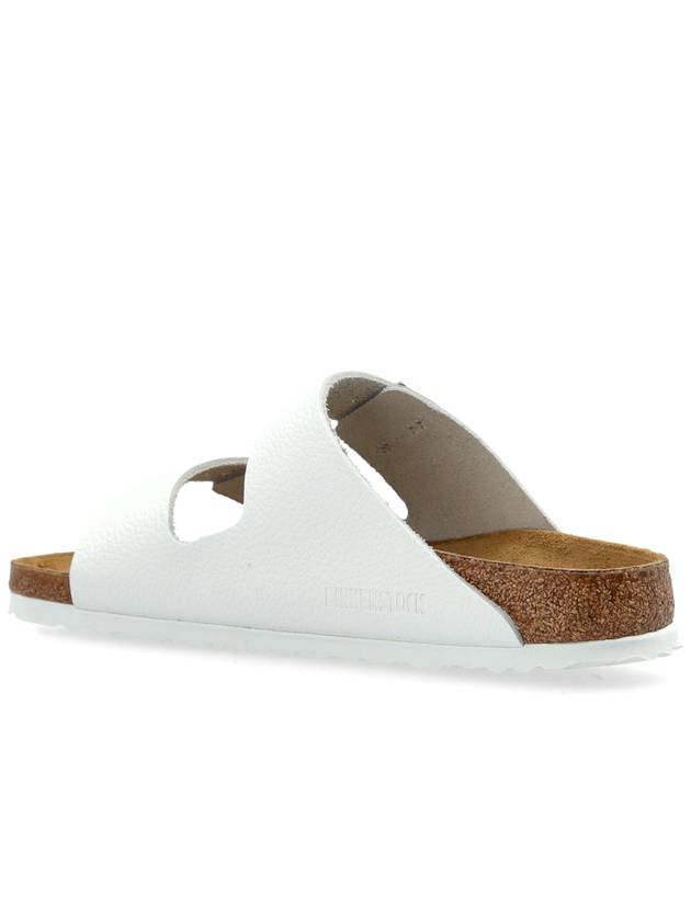 Birkenstock Slides 'Arizona BS', Women's, White - BIRKENSTOCK - BALAAN 5