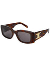 Eyewear Triope XL 01 Acetate Sunglasses Havana - CELINE - BALAAN 2