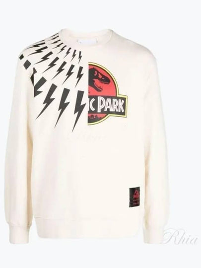 Jurassic Park Sweatshirt Ivory - NEIL BARRETT - BALAAN 2