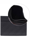 Logo Perforated Cash Card Holder Black - BALENCIAGA - BALAAN 3