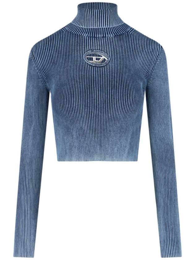 M-Anchor-A Knit Top Blue - DIESEL - BALAAN 2