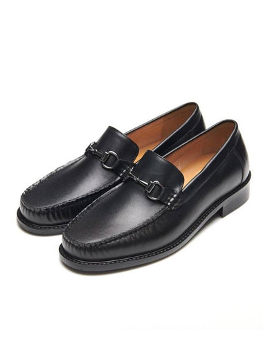 Tyler Horsebit Loafer Balck - FLAP'F - BALAAN 1