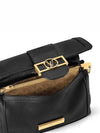 Dauphine Soft MM Shoulder Bag Black - LOUIS VUITTON - BALAAN 7