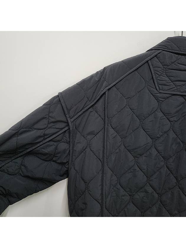 Nylon Quilted Zip-Up Jacket Black - JUUN.J - BALAAN 8