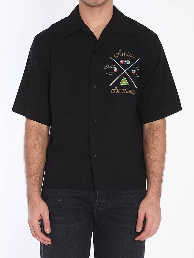 Amiri Pool Cue Bowling Shirt - AMIRI - BALAAN 1