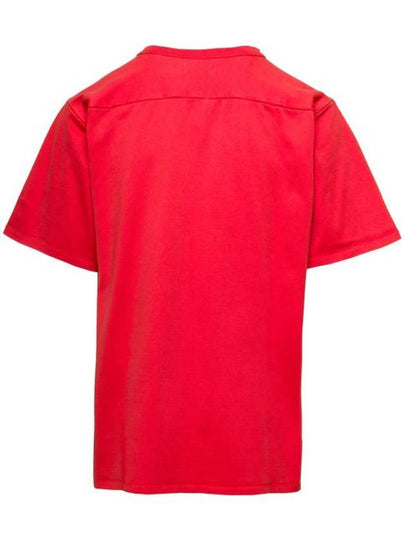 Short Sleeve T Shirt 06T022RED - ERL - BALAAN 2