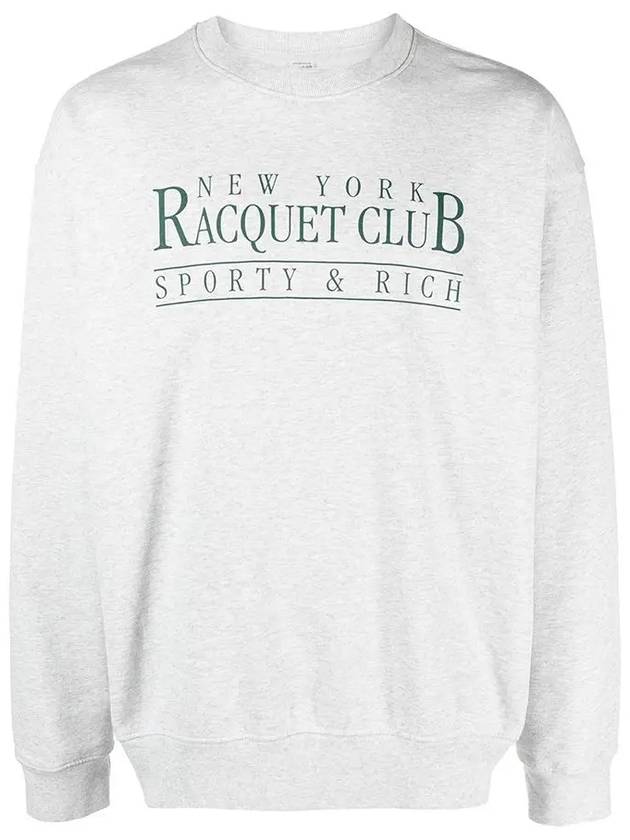 NY Racquet Club Sweatshirt CRAW2354HG 19 - SPORTY & RICH - BALAAN 1