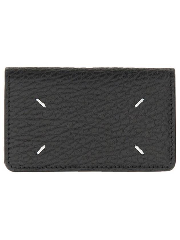 Stitch Card Wallet Black - MAISON MARGIELA - BALAAN 2