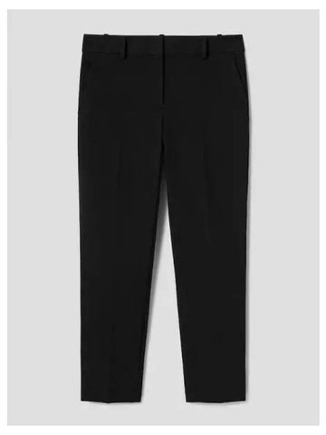 Women s Bi Stretch Trica Slim Straight Fit Pants Trousers Black Domestic Product - THEORY - BALAAN 1