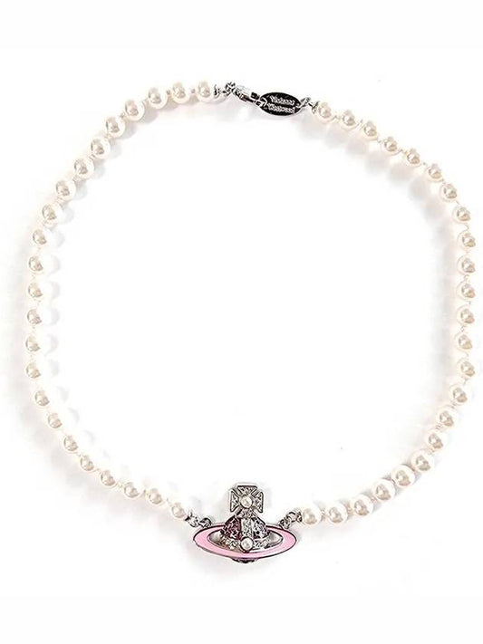 Roxanne Pearl Necklace Silver - VIVIENNE WESTWOOD - BALAAN 2