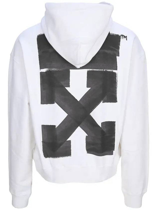 Men's Jumbo Marker Over Hoodie White - OFF WHITE - BALAAN 1