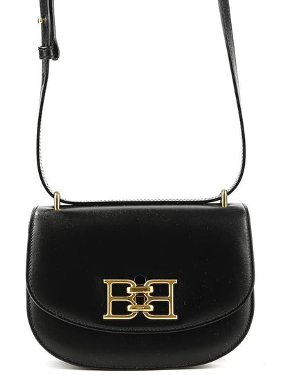 Gold Baily Small Cross Bag Black - BALLY - BALAAN 2