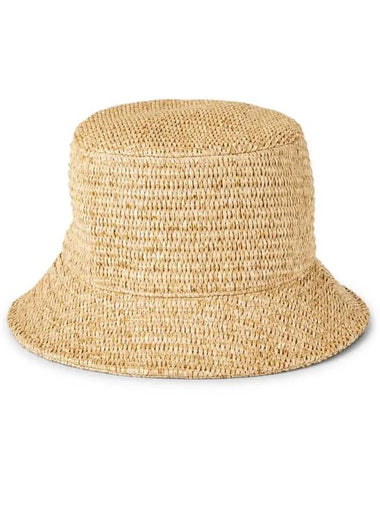 23FW FASE Cotton Raffia Bucket Hat Natural 2355710234 001 - MAX MARA - BALAAN 1