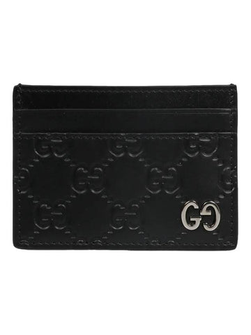 Signature Card Wallet Black - GUCCI - BALAAN 1