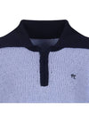 Logo collar color combination knit MK4SP320 - P_LABEL - BALAAN 3